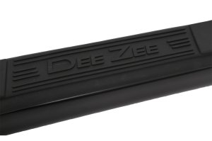 Chevrolet Silverado Nerf Bars - Dee Zee - 3 in. Round Design - Black - `14-`19
